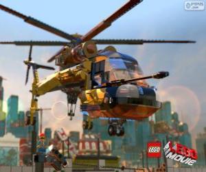 Puzzle Ένα ελικόπτερο από την ταινία Lego